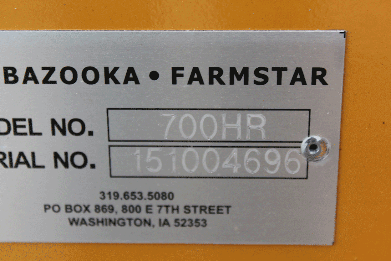 NEW Bazooka Farmstar 700 Hose Reel