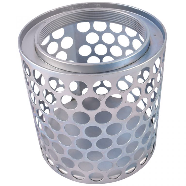 Zinc Plated Round Hole Strainer Stutsmans