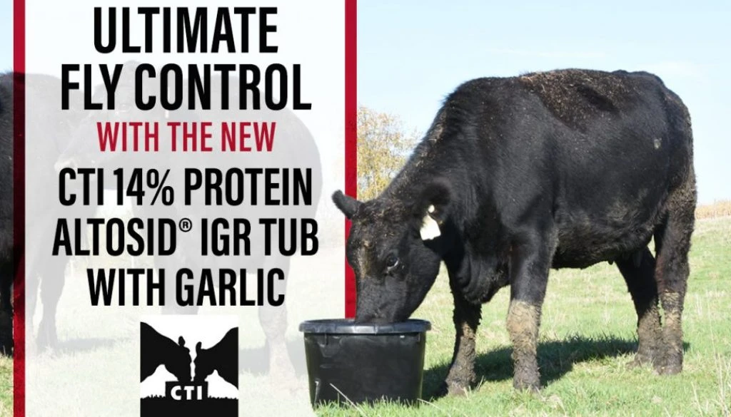 Eldon-C-Stutsman-Inc-Ultimate-Fly-Control-with-the-New-CTI-14%-Protein-Altosid-IGR-Tub-with-Garlic