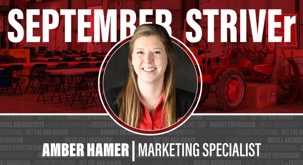 September 2021 STRIVEr Amber Hamer