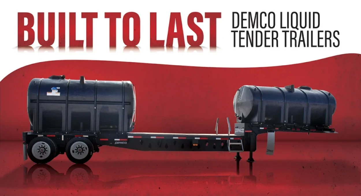 Demco liquid tender trailer