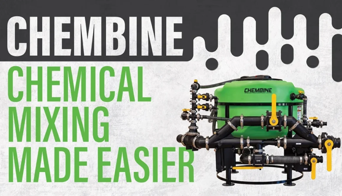 Chembine chemical mixer and chemical inductor for sprayer.