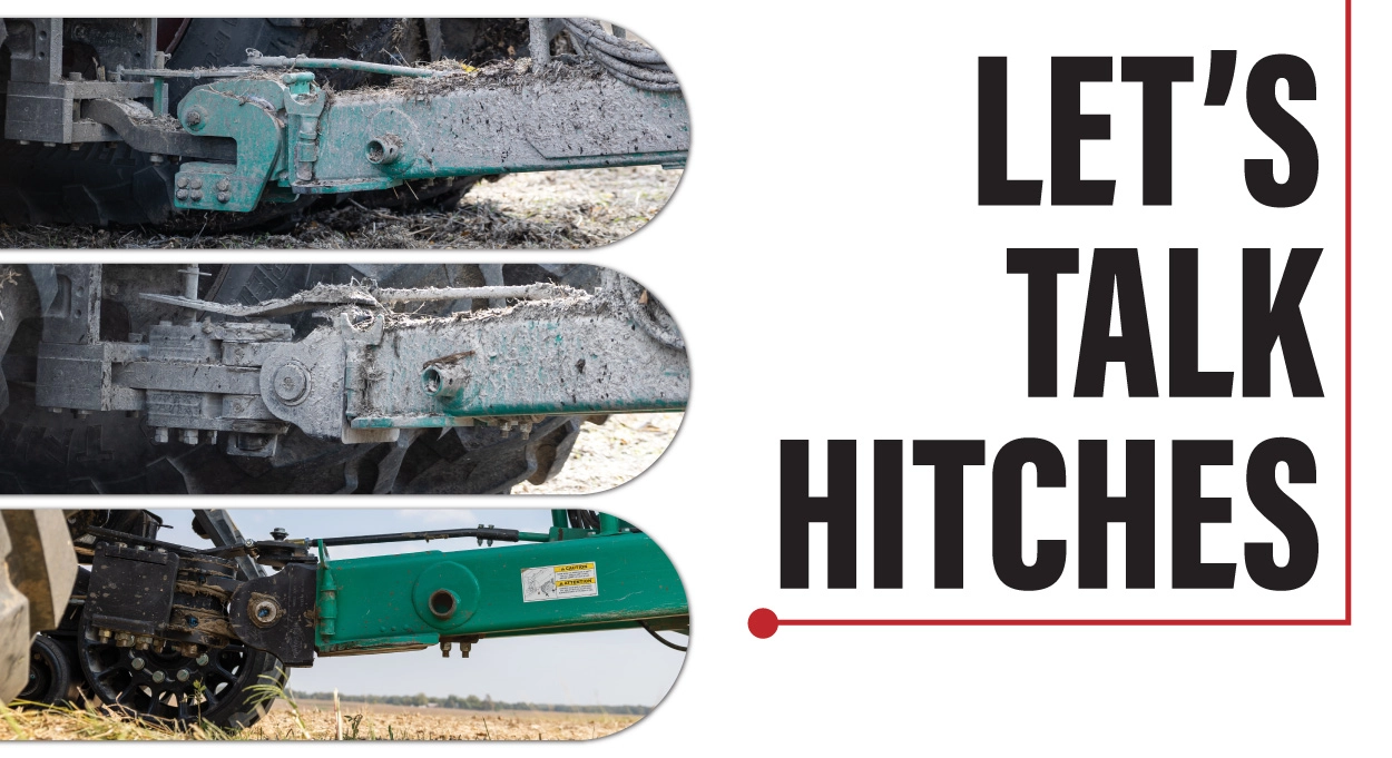 Hitches for GEA manure tanks