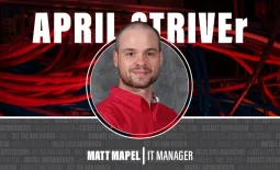 April STRIVEr Matt Mapel