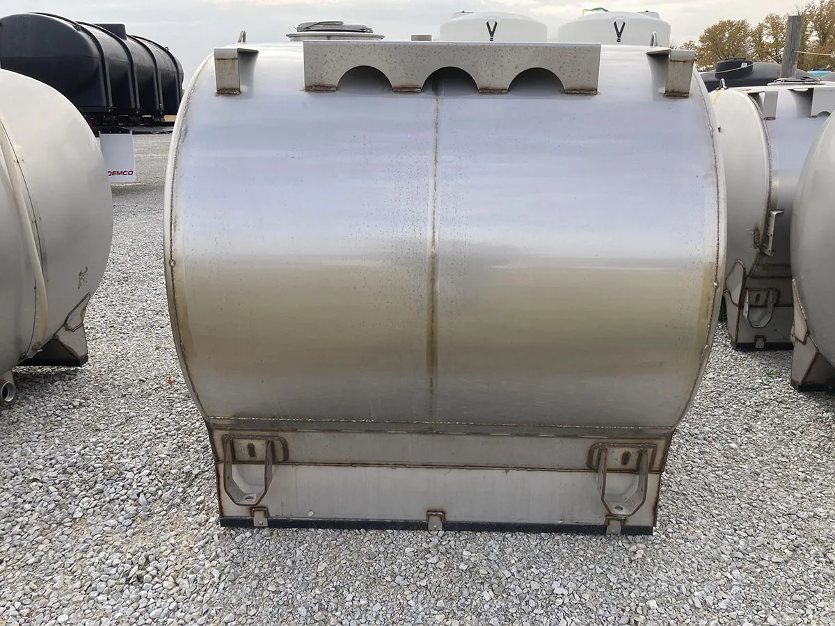 New Mid-State 8755 Series Stainless Steel Tank | 1000-gallon