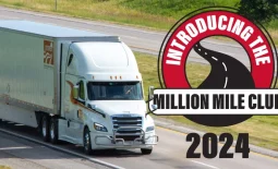 Stutsman Transportation Truck Driving on the Interstate