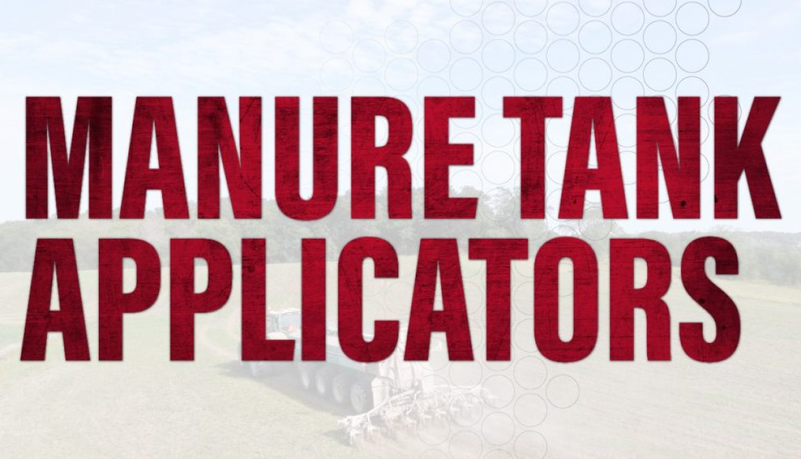 Manure Tank Applicators
