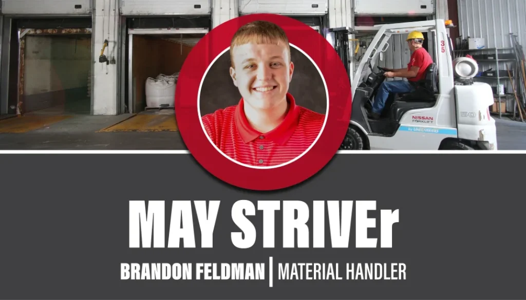 May 2025 STRIVEr: Brandon Feldman