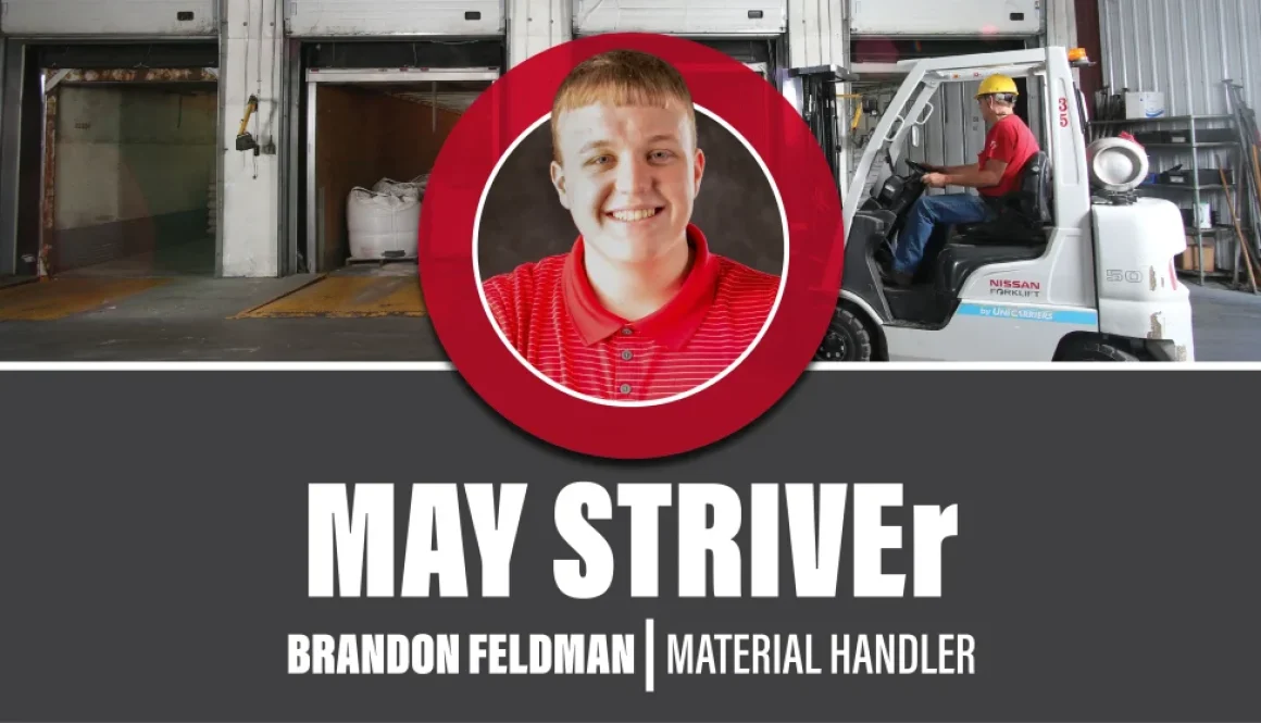 May 2025 STRIVEr: Brandon Feldman